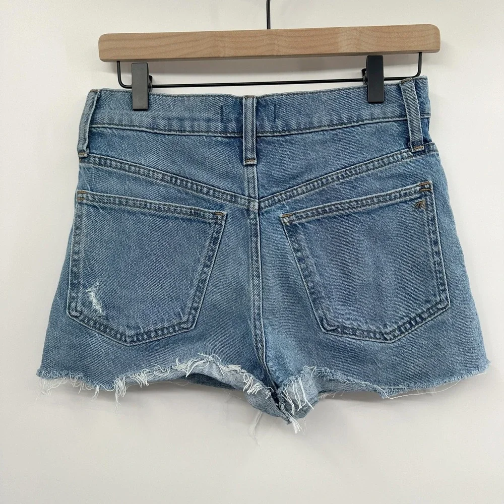 Madewell The Perfect Jean Short in Snyder Wash: TENCEL™‎ Denim Edition Size 27